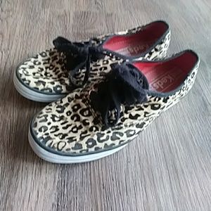 Cheetah print Keds